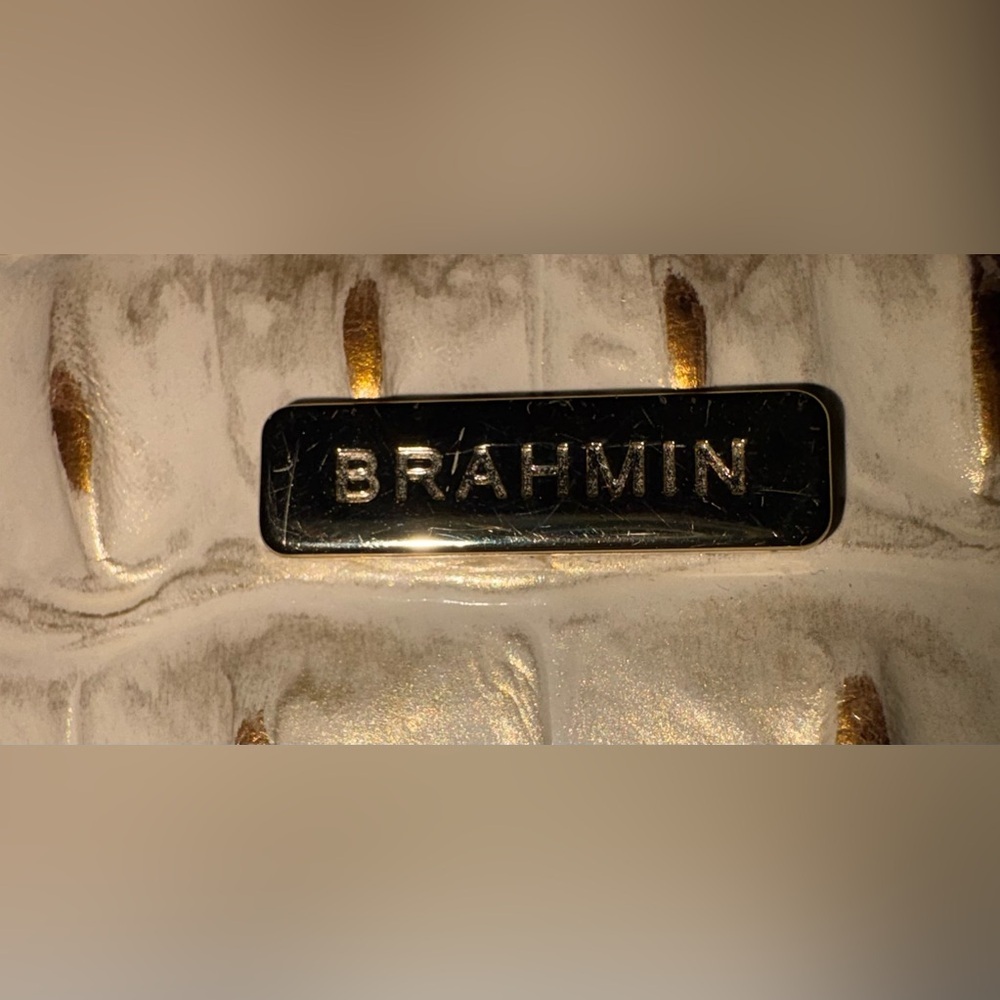 Brahmin Mini Croc Embossed Crossbody Bag - Picture 5 of 6